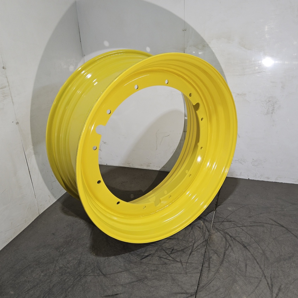 18"W x 42"D, John Deere Yellow 12-Hole Stub Disc , -3.25" Offset