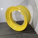 18"W x 42"D, John Deere Yellow 12-Hole Stub Disc , -3.25" Offset