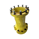 12 to 10-Hole 28"L FWD Spacer(2-PC OE Style), John Deere Yellow