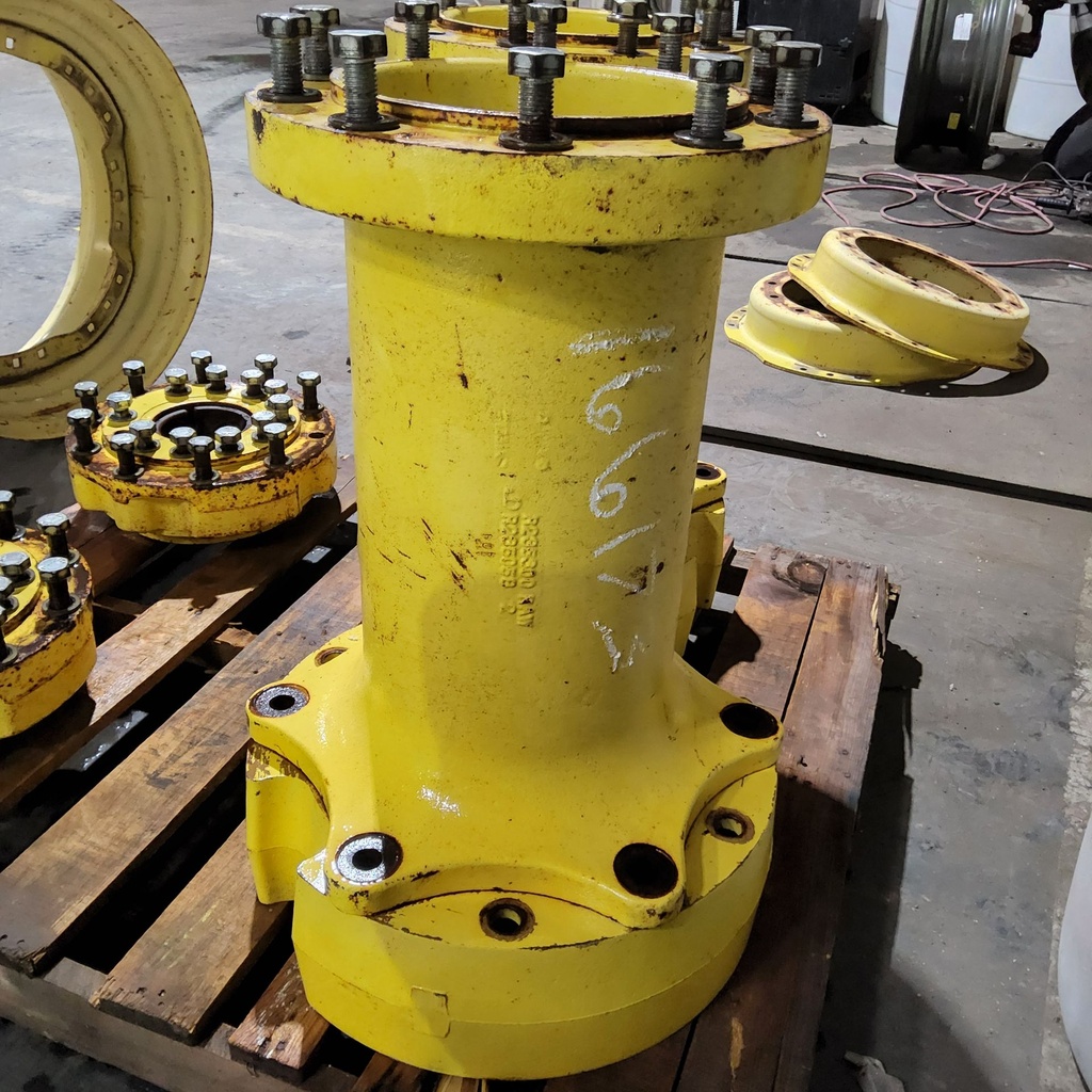 12 to 10-Hole 28"L FWD Spacer(2-PC OE Style), John Deere Yellow