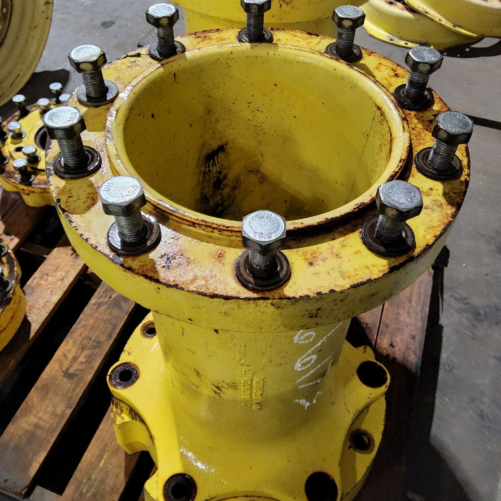 12 to 10-Hole 28"L FWD Spacer(2-PC OE Style), John Deere Yellow