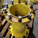 12 to 10-Hole 28"L FWD Spacer(2-PC OE Style), John Deere Yellow