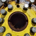 10-Hole Wedg-Lok OE Style, 4.72" (120.02mm) axle, John Deere Yellow