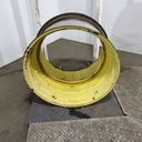 18"W x 34"D, John Deere Yellow Band Dual "T" Rail