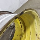 18"W x 34"D, John Deere Yellow Band Dual "T" Rail