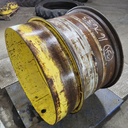 18"W x 34"D, John Deere Yellow Band Dual "T" Rail