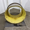 18"W x 34"D, John Deere Yellow Band Dual "T" Rail