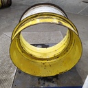 18"W x 34"D, John Deere Yellow Band Dual "T" Rail