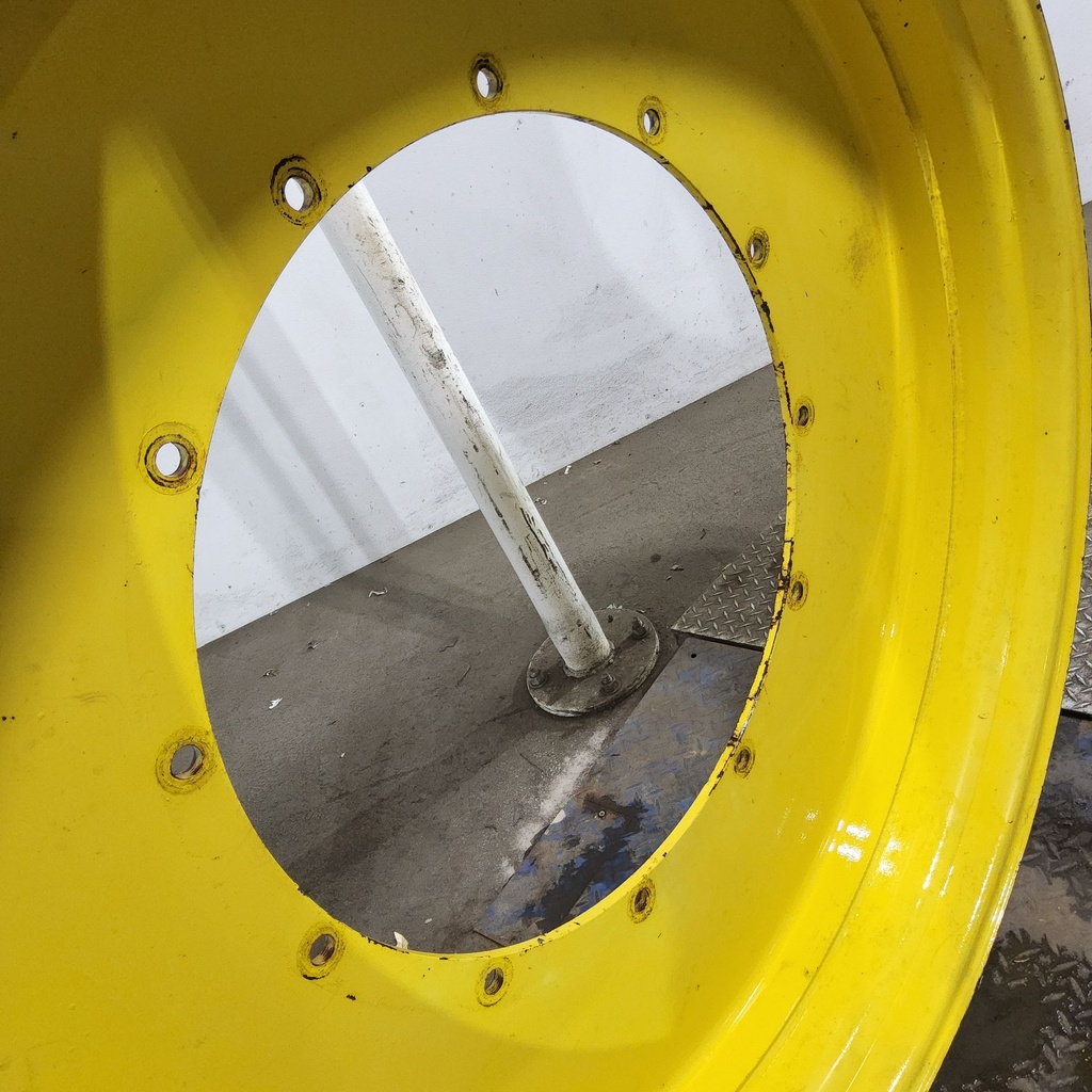 10"W x 54"D, John Deere Yellow 12-Hole Stub Disc , -3.25" Offset