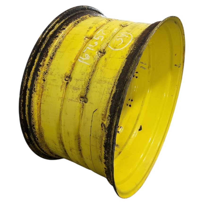 18"W x 34"D, John Deere Yellow Double Bevel