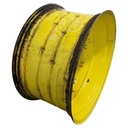 18"W x 34"D, John Deere Yellow Double Bevel