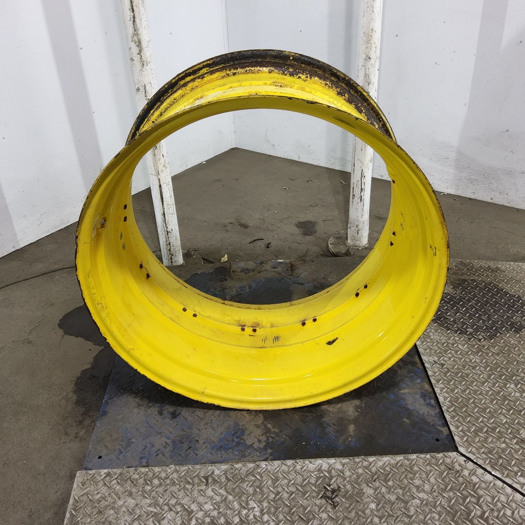 18"W x 34"D, John Deere Yellow Double Bevel