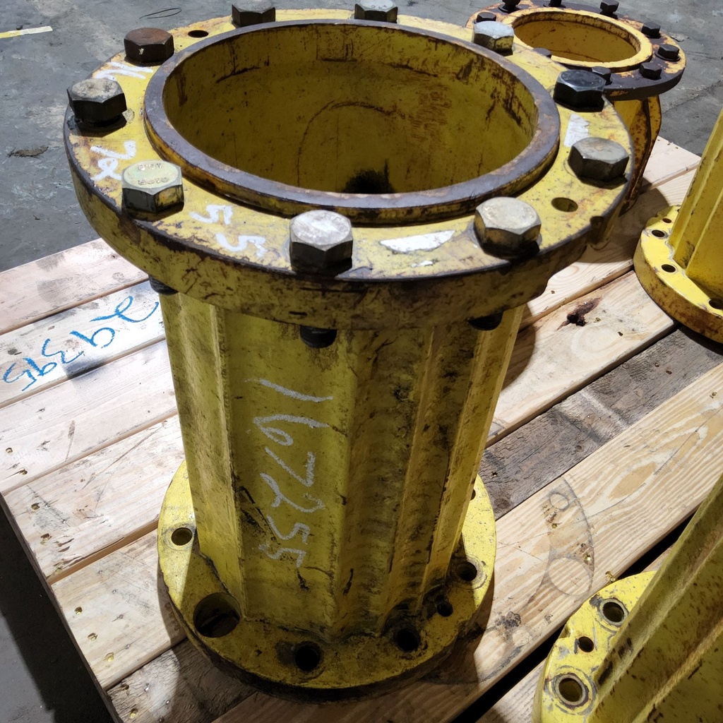 10-Hole 21.5"L Hub Extension/Triple, John Deere Yellow