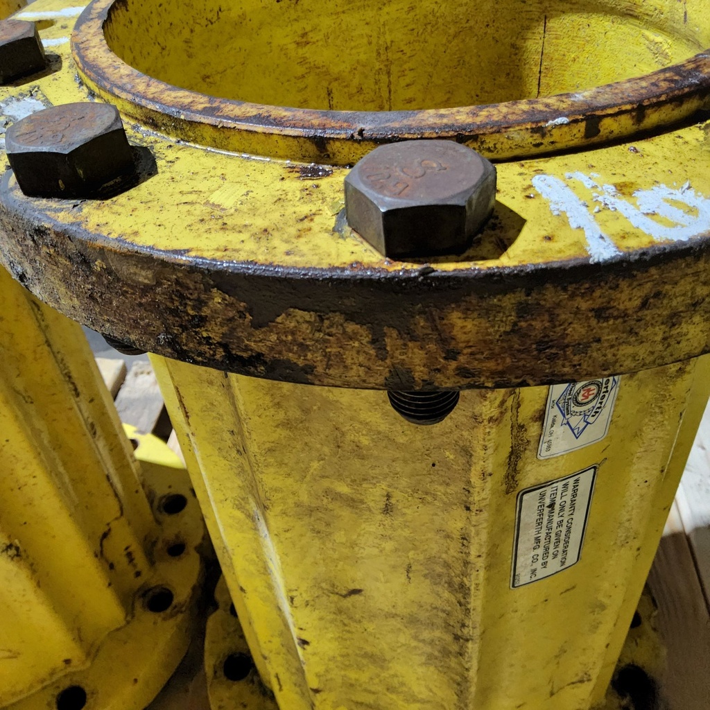 10-Hole 21.5"L Hub Extension/Triple, John Deere Yellow