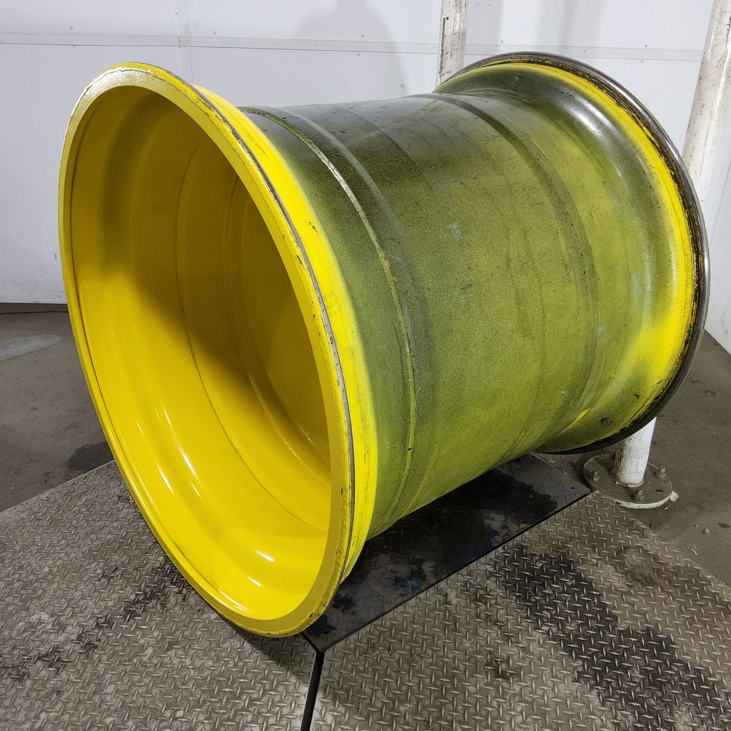 44"W x 46"D, John Deere Yellow 20-Hole Formed Plate , 1.12" Offset