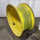 18"W x 42"D, John Deere Yellow 10-Hole Dolly Dual , -13.38" Offset