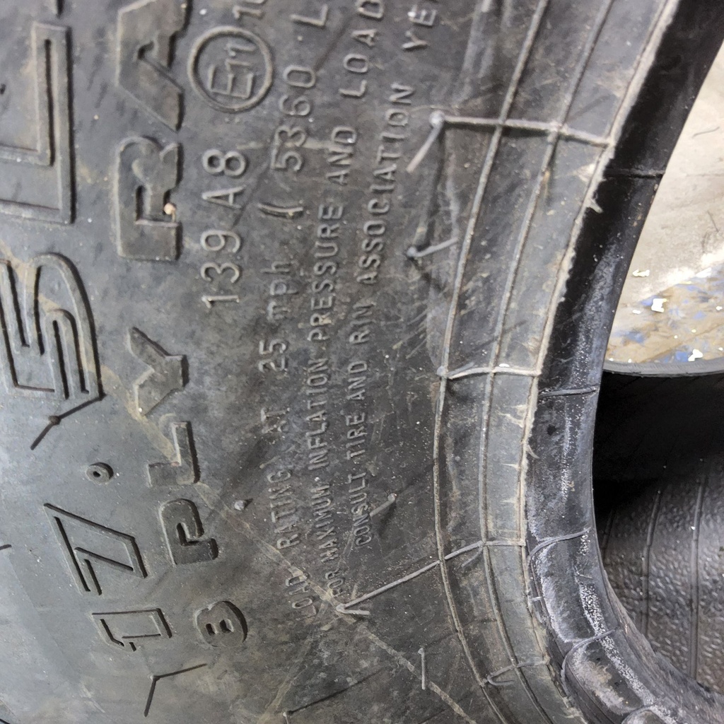 17.5LR24 Galaxy Mighty Mow R-3 D (8 Ply), 139B 99%