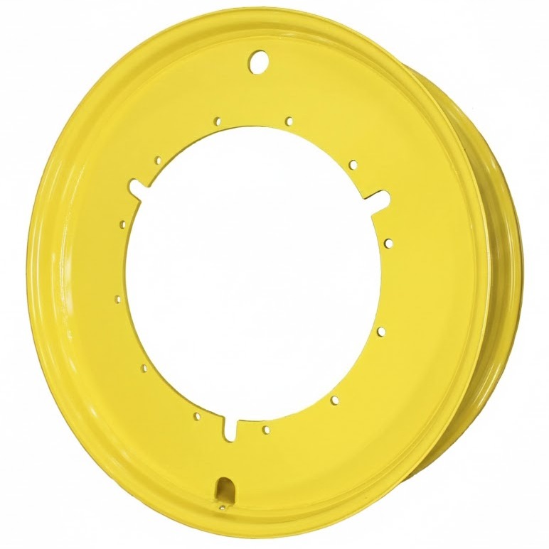 12"W x 54"D, John Deere Yellow 12-Hole Stub Disc Sprayer , 2.32" Offset