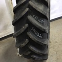 540/65R28 Michelin Multibib R-1W on John Deere Yellow 10-Hole Formed Plate 80%