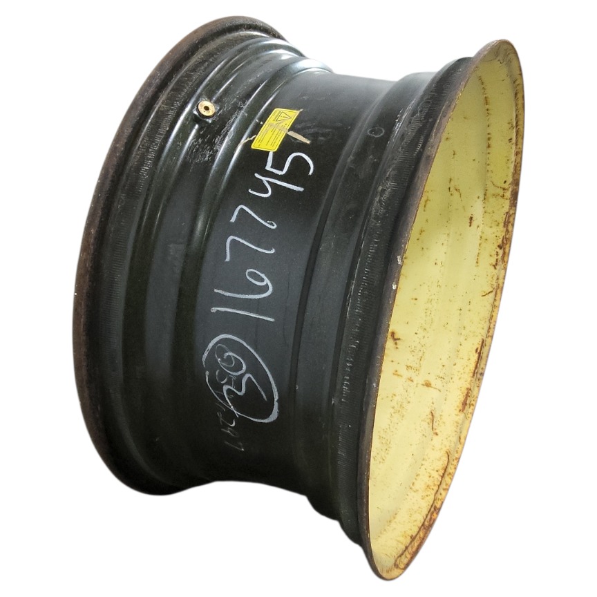 15"W x 30"D, John Deere Yellow 12-Hole Waffle Wheel (Groups of 3 bolts)