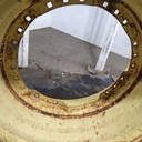 15"W x 30"D, John Deere Yellow 12-Hole Waffle Wheel (Groups of 3 bolts)