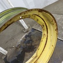 10"W x 34"D, John Deere Yellow 8-Hole Waffle Wheel (Groups of 2 Bolts)