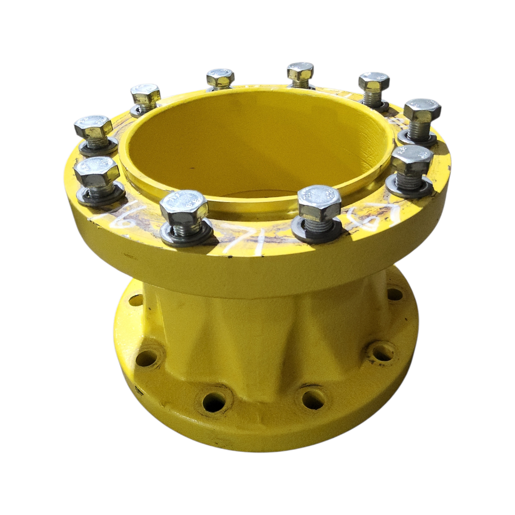 10-Hole 10"L Hub Extension, John Deere Yellow