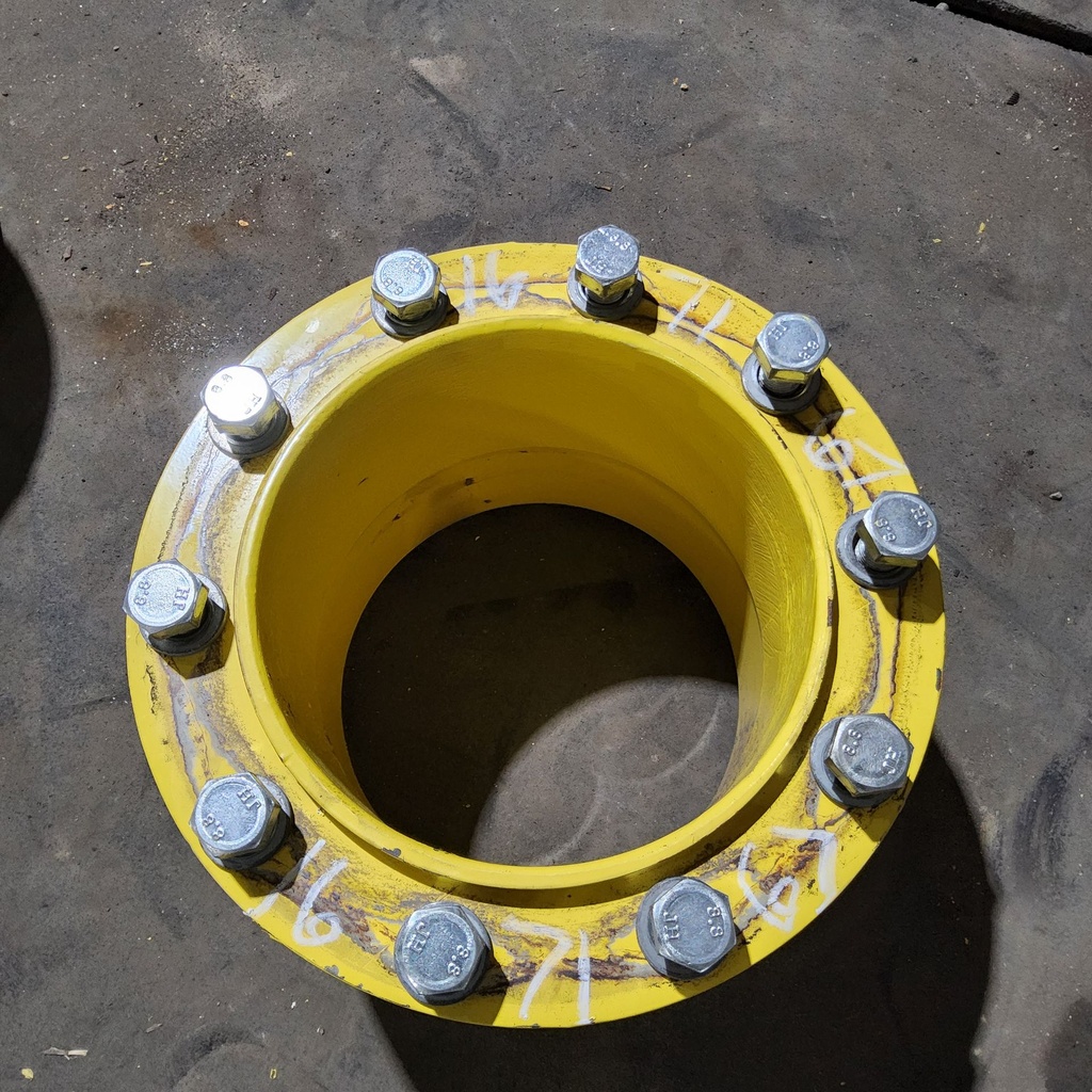 10-Hole 10"L Hub Extension, John Deere Yellow