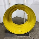 28"W x 46"D, John Deere Yellow 12-Hole Stub Disc , -0.38" Offset