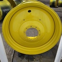 28"W x 46"D, John Deere Yellow 10-Hole Formed Plate , -14" Offset