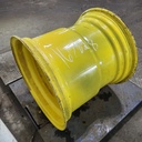 25"W x 26"D, John Deere Yellow 10-Hole Formed Plate , -0.88" Offset