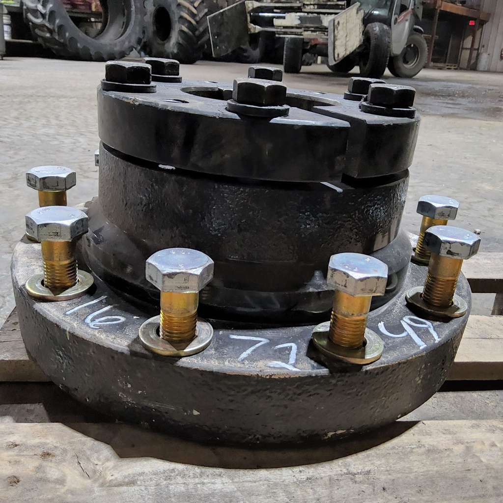 10-Hole Wedg-Lok OE Style, 5" (127mm) axle, Black