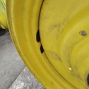15"W x 50"D, John Deere Yellow 10-Hole Formed Plate , -6.38" Offset