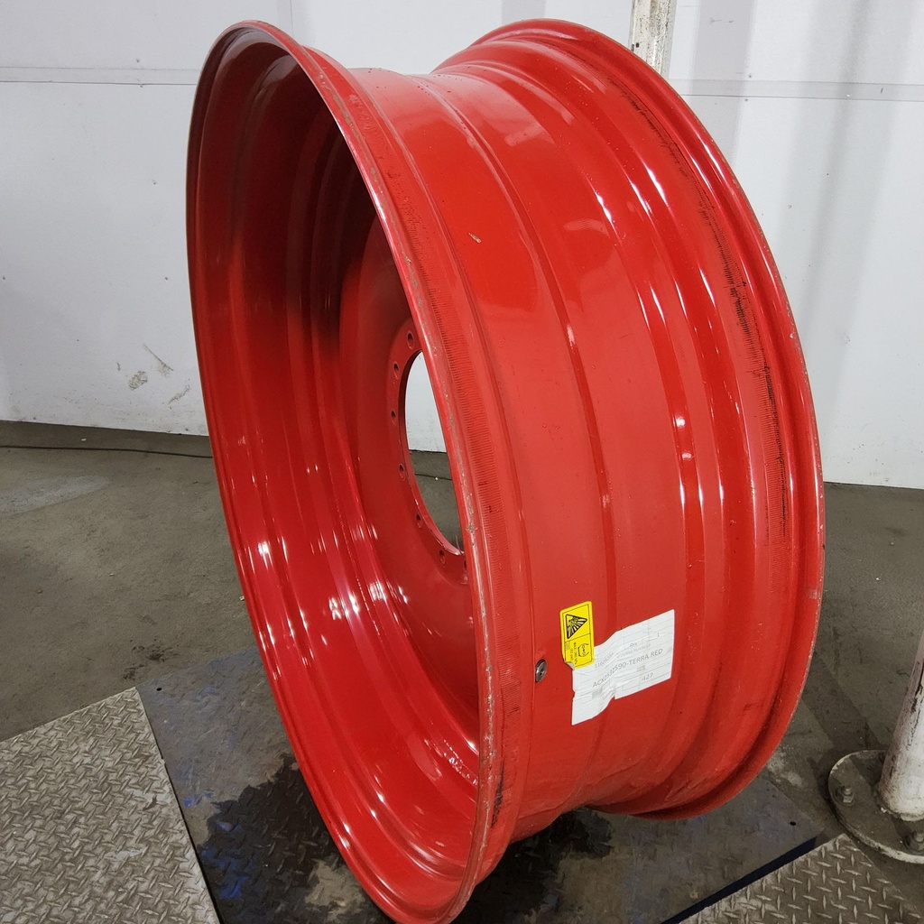 16"W x 50"D, Fendt/Agco Red 12-Hole Bubble Disc , -2.75" Offset