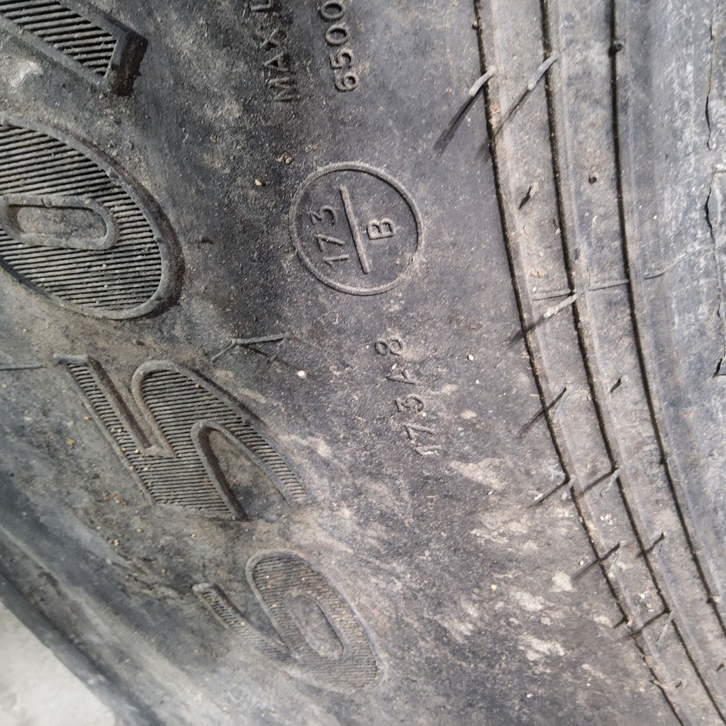 650/85R38 Goodyear Farm DT824 Optitrac R-1W 173A8 90%