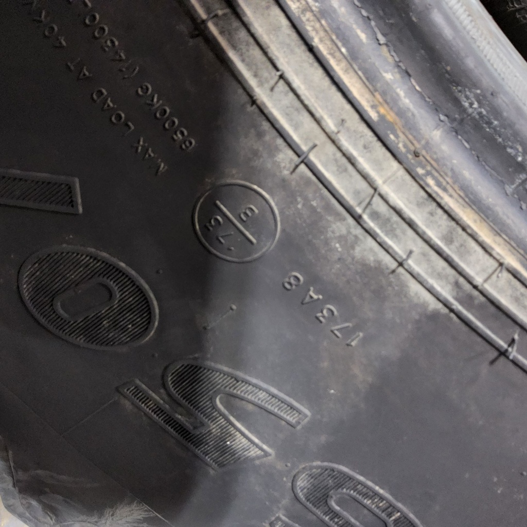 650/85R38 Goodyear Farm DT824 Optitrac R-1W 173A8 90%