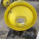 18"W x 42"D, John Deere Yellow 20-Hole Dolly Dual , -15.12" Offset