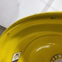 18"W x 42"D, John Deere Yellow 20-Hole Dolly Dual , -15.12" Offset