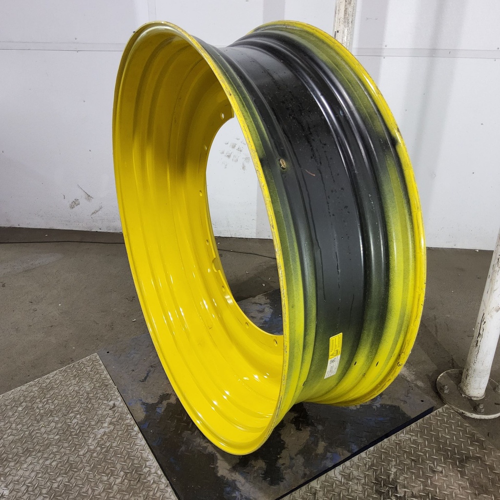 15"W x 50"D, John Deere Yellow 12-Hole Stub Disc , -3.12" Offset