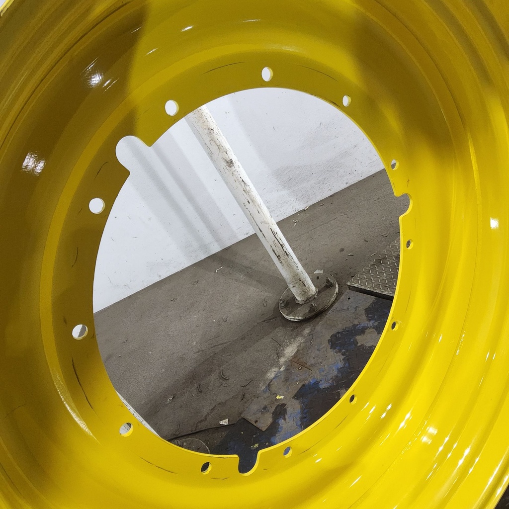 15"W x 50"D, John Deere Yellow 12-Hole Stub Disc , -3.12" Offset