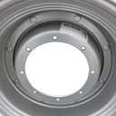 8-Hole Stub Disc Center for 28"-30" Rim, Case IH Silver Mist