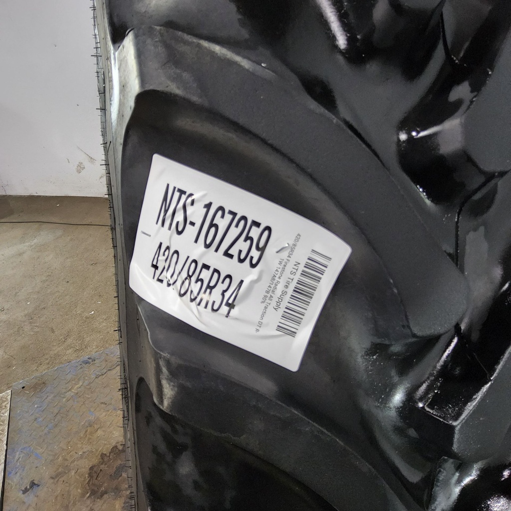420/85R34 Firestone Radial All Traction DT R-1W 147A8/147B 90%
