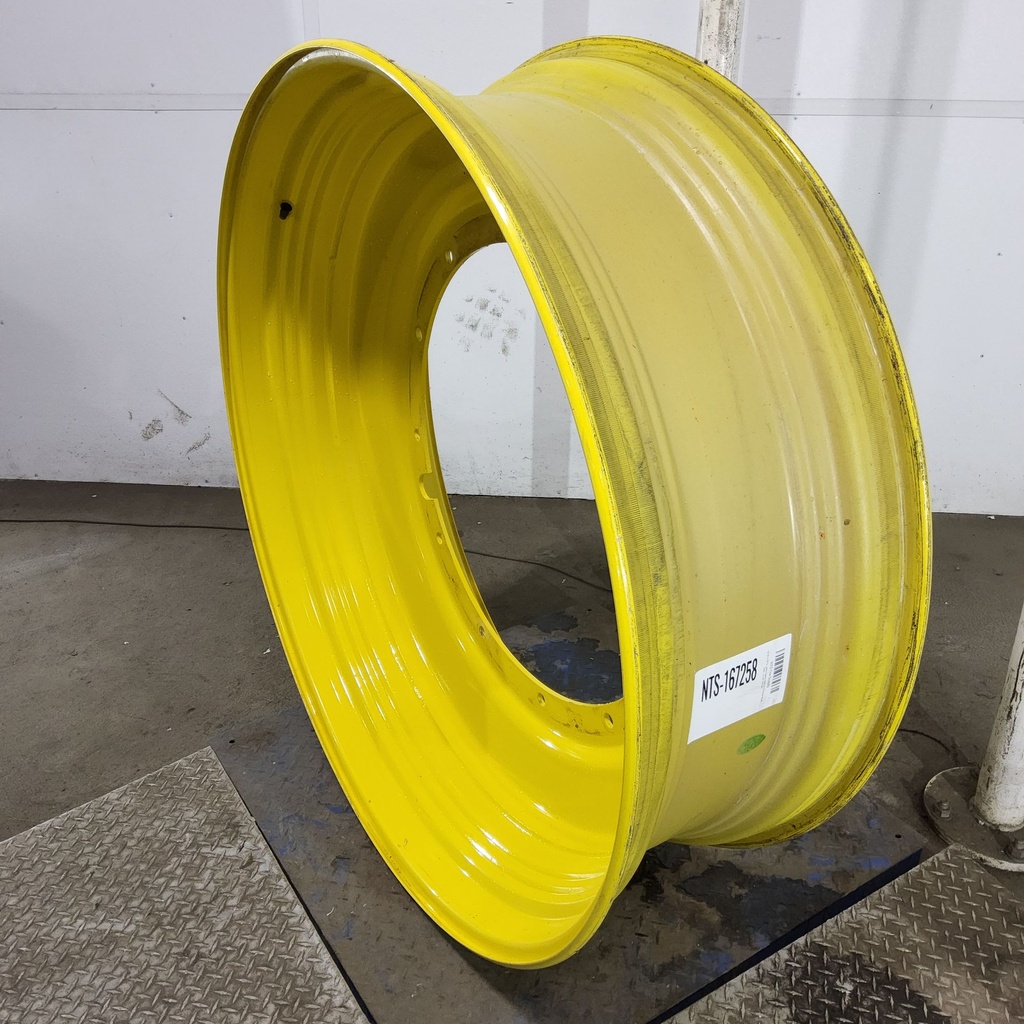 16"W x 50"D, John Deere Yellow 12-Hole Stub Disc , -3.25" Offset