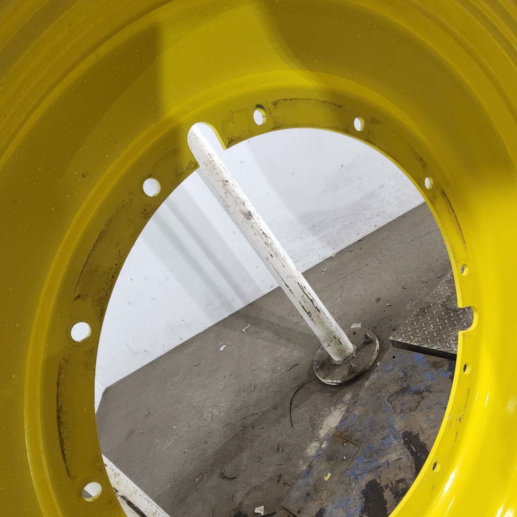 16"W x 50"D, John Deere Yellow 12-Hole Stub Disc , -3.25" Offset