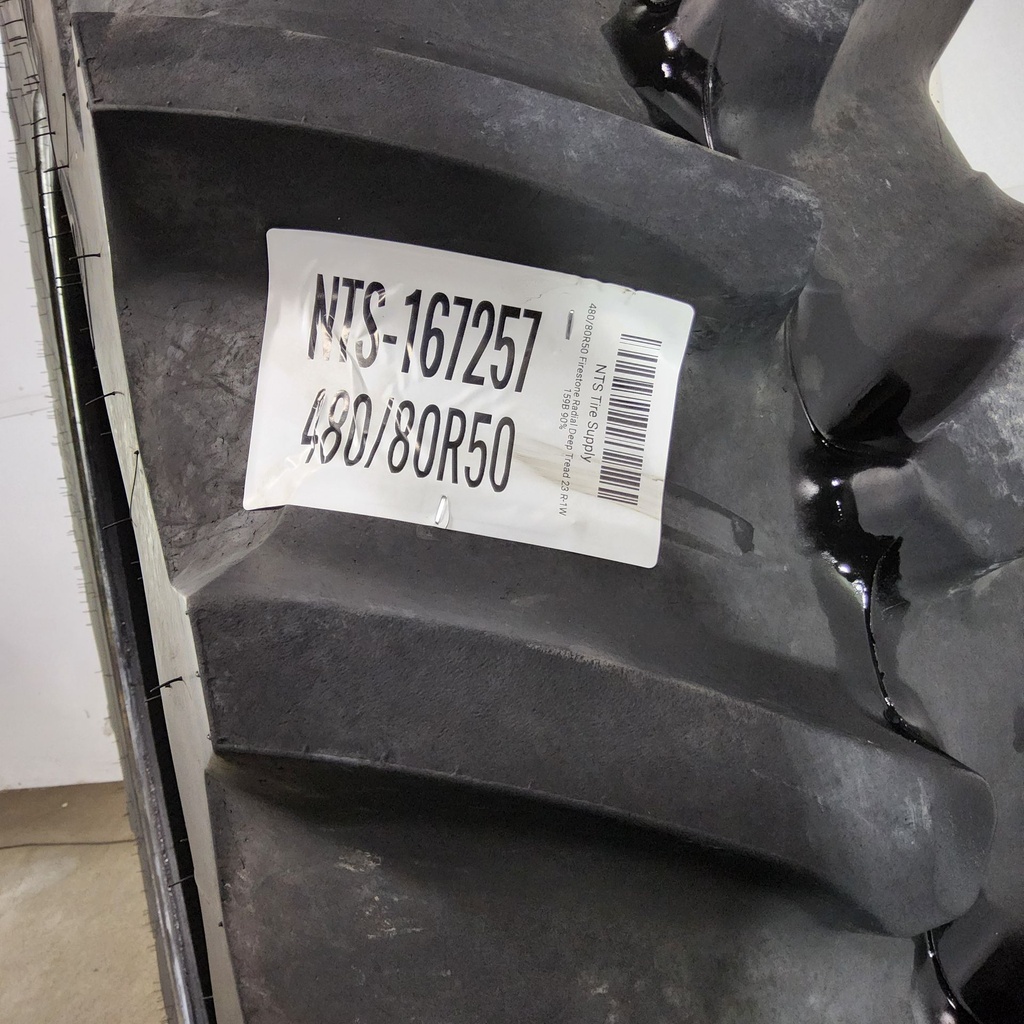 480/80R50 Firestone Radial Deep Tread 23 R-1W 159B 90%
