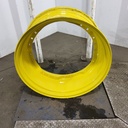 15"W x 34"D, John Deere Yellow 12-Hole Waffle Wheel (Groups of 3 bolts)