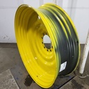 15"W x 50"D, John Deere Yellow 10-Hole Formed Plate , -6.62" Offset