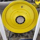 15"W x 50"D, John Deere Yellow 10-Hole Formed Plate , -6.62" Offset