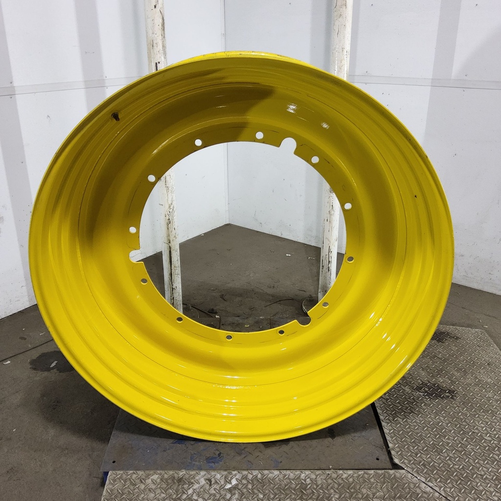15"W x 50"D, John Deere Yellow 12-Hole Stub Disc , -3.38" Offset