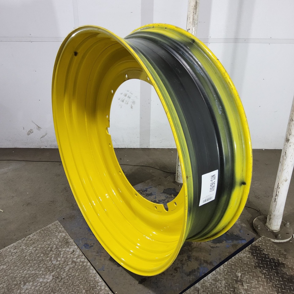 15"W x 50"D, John Deere Yellow 12-Hole Stub Disc , -3.38" Offset